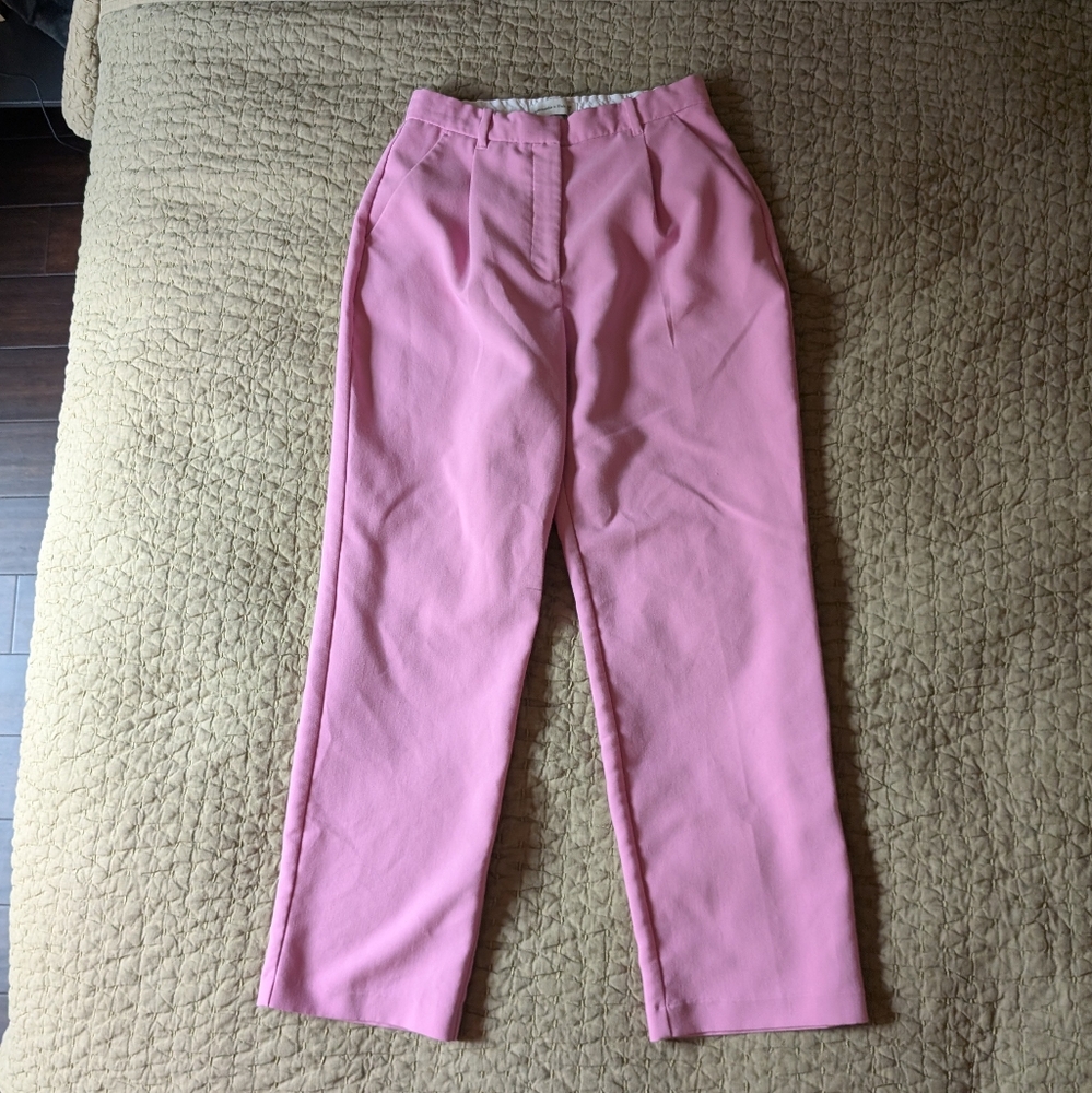 🔥Abercrombie & Fitch Pink Trousers Curve Love 6R